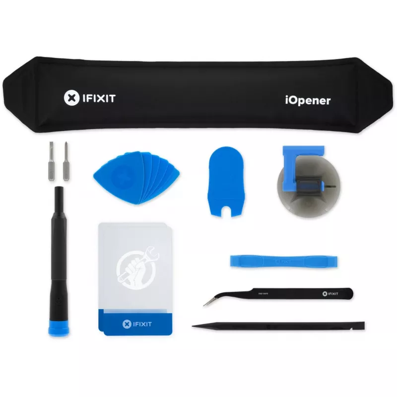 iFixit iOpeneri tööriistakomplekt (must/sinine, 16-osaline) EU145198-10
