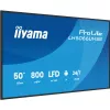 IIYAMA LH5066UHSB-B1AG 50 tolli 4K UHD IPS digitaalne märgistusekraan Androidiga, 2x HDMI, USB-C, 500 cd/m²