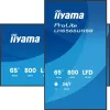 IIYAMA LH6566UHSB-B1AG 65-tolline 4K UHD digitaalne reklaamiekraan Android 11, 500 cd/m², 2x HDMI, USB-C, DP, WiFi, 18/7 töörežiimiga
