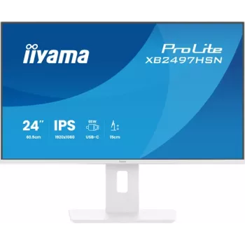 iiyama ProLite XB2497HSN-W1 23,8 inch Full HD IPS monitor USB-C dokkimisega, 100Hz, reguleeritava kõrgusega