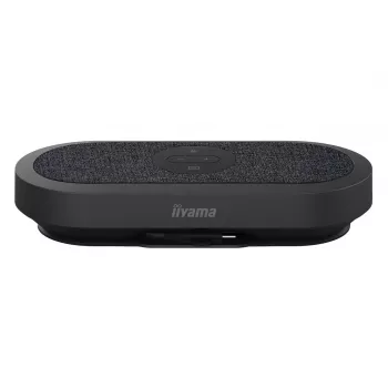 IIYAMA WP-MEET03M Traadita esitlus saatja 8-mikrofoniga, 4K UHD, USB-C, must