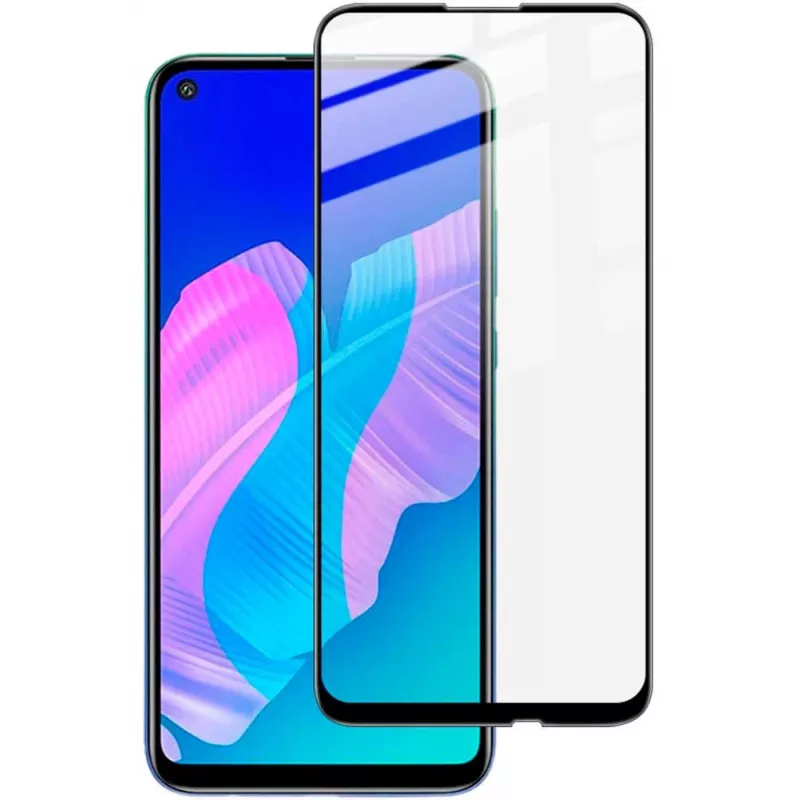 iLike 2.5D musta raamiga täisliimiga karastatud klaasist ekraanikaitse Huawei P40 Lite E jaoks