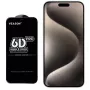 iLike 6D Full Face Glue 9H Karastatud Klaasist Ekraanikaitse Apple iPhone 15 Plus jaoks musta raamiga