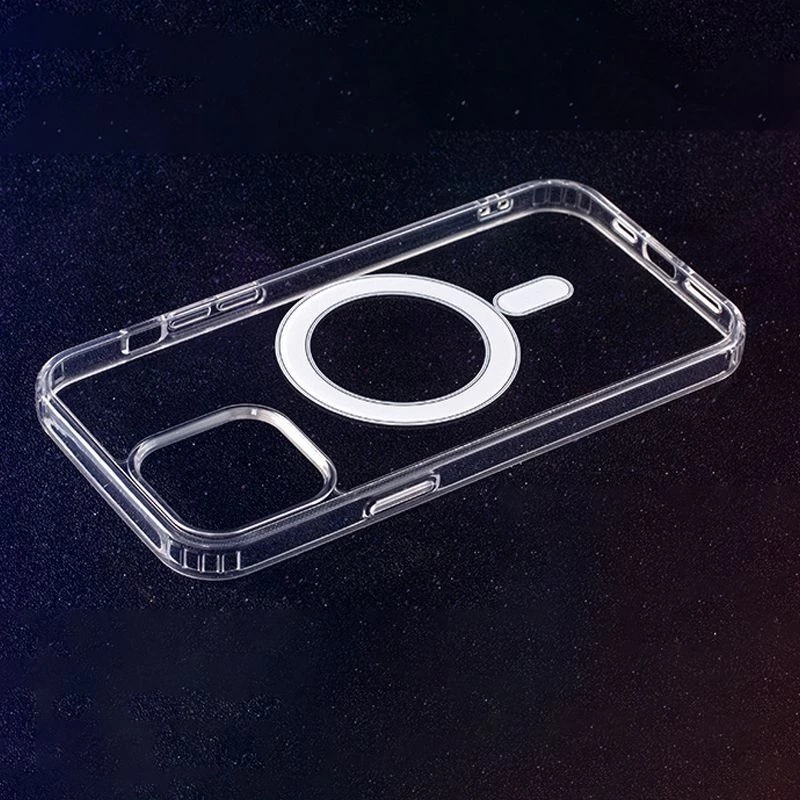 iLike Anti Shock 1.5 mm Mag Case Samsung Galaxy A17 4G / A17 5G jaoks, läbipaistev suure auguga