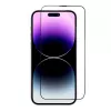 iLike Apple 5D Full Glue Tempered Glass iPhone 13 / 13 Pro / 14 musta raamiga + paigaldusraam