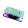 iLike Apple 5D Full Glue Tempered Glass iPhone 13 / 13 Pro / 14 musta raamiga + paigaldusraam