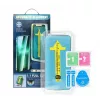 iLike Apple 5D Full Glue Tempered Glass iPhone 13 / 13 Pro / 14 musta raamiga + paigaldusraam