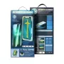 iLike Apple 5D Full Glue Tempered Glass iPhone 13 / 13 Pro / 14 musta raamiga + paigaldusraam