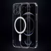 iLike Apple Case for iPhone 16 Pro Clear Mag Cover (STR) Compatible with MagSafe Transparent