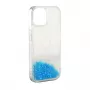 iLike Apple iPhone 11 silikoonist ümbris Water Glitter sinine