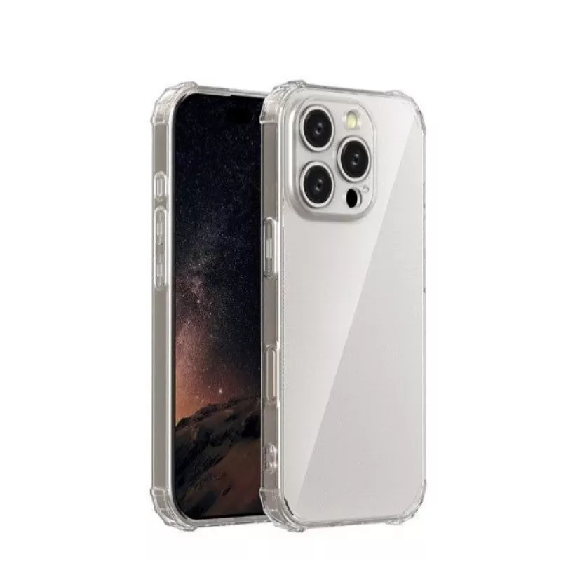 iLike Apple iPhone 12 / 12 Pro 6.1 tolli Anti Shock 1.5mm ümbris Läbipaistev