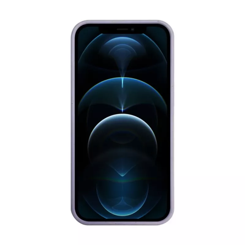 iLike Apple iPhone 12 / 12 Pro silikoonist ümbris Eco Print disainiga Lill