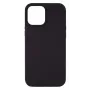iLike Apple iPhone 12/12 Pro silikoonist tagakaas, matt TPU, must