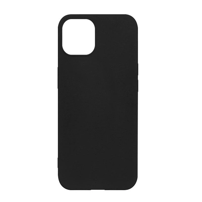 iLike Apple iPhone 13 Mini 5.4 inch Matt TPU Case Black