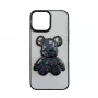 iLike Apple iPhone 13 silikoonist ümbris Desire Bear must