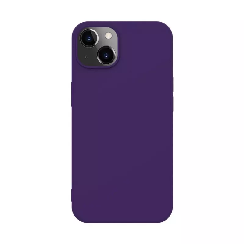 iLike Apple iPhone 14 Nano Silicone Case Deep Purple