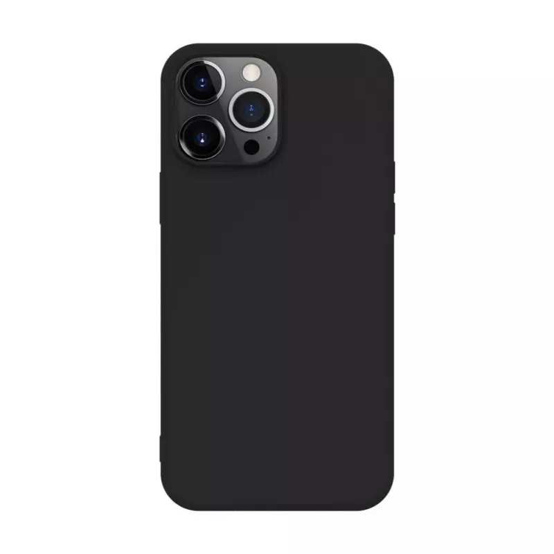 iLike Apple iPhone 14 Pro Max Nano Silikoonist ümbris Must