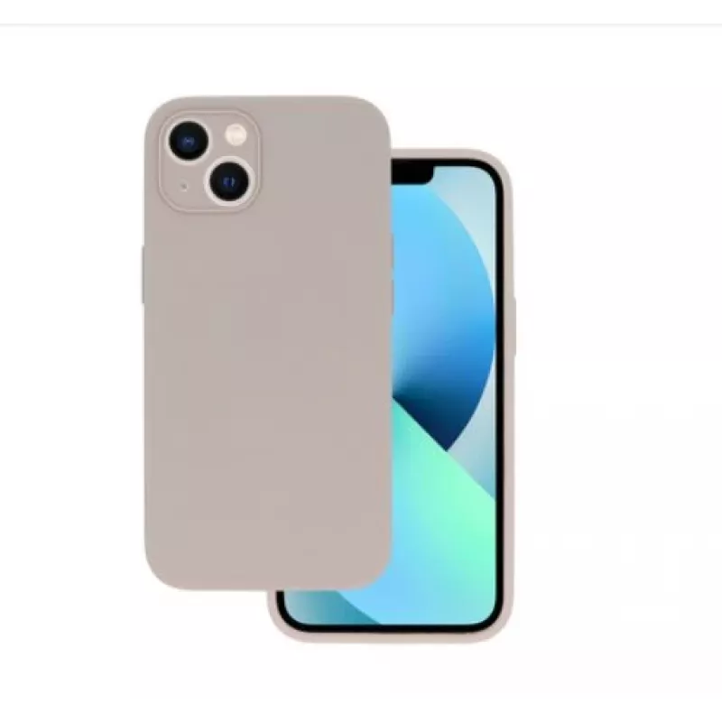 iLike Apple iPhone 14 Pro Max Silicone Lite Case Beige