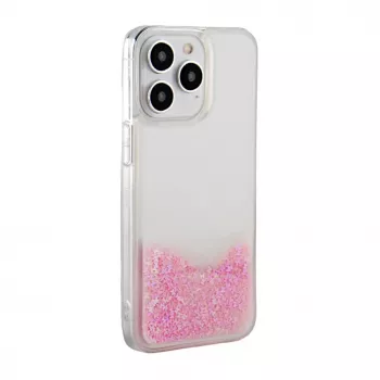 iLike Apple iPhone 15 Pro Max Silikoonkate Veesäde Roosa