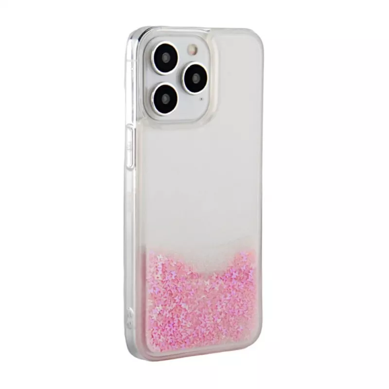 iLike Apple iPhone 15 Pro Silikoonkate Veesädelev Roosa