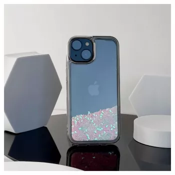 iLike Apple iPhone 15 Silikoonkate Veesädelev Roosa