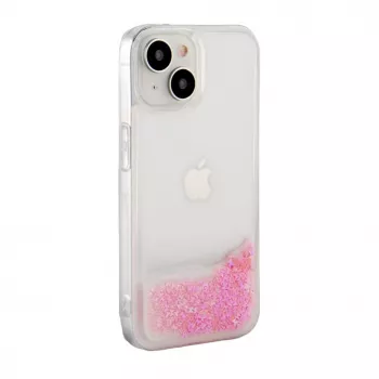 iLike Apple iPhone 15 Silikoonkate Veesädelev Roosa