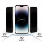 iLike Apple iPhone 16 karastatud privaatsusklaas must