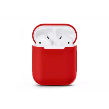 iLike Apple Silicon Airpods kaitsekarp Punane