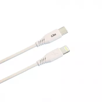 iLike Charging Cable Type-C to Lightning CTL01 White