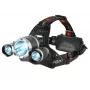 iLike CP-HDL-BK Esituli, Pealamp, 3x LED CREE Lamp, Tugev Pikaulatus, Must