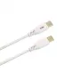 iLike Evelatus Laadimiskaabel USB-C – USB-C CTT01 Valge 1m