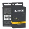 iLike ICC01 Valge auto laadija 1 USB-A pordiga, 5W