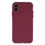 iLike iPhone 11 silikoonist tagakaas Burgundia - põrkeid neelav tagakaas mikrokiudvoodriga