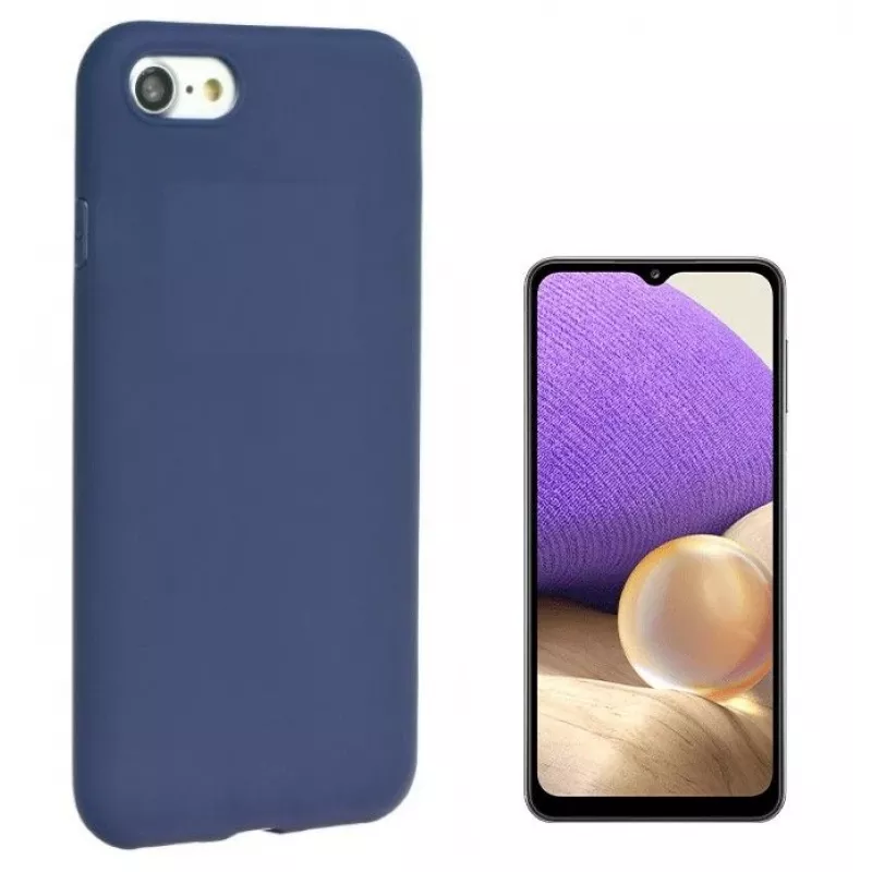 iLike Samsung Galaxy A32 (A326) 5G Soft Silicone Case Blue