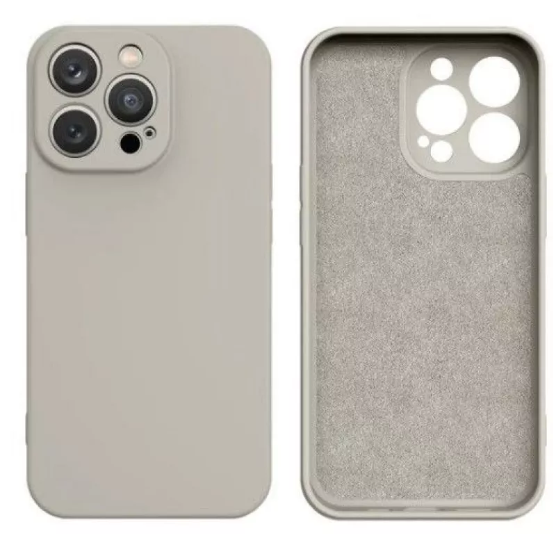 iLike Samsung Galaxy A34 5G Silicone Cover Beige