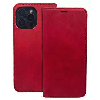 iLike Samsung Galaxy A35 5G Smart Suede Case Red