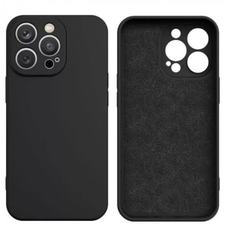 iLike Samsung Galaxy A54 5G Silicone Cover Black