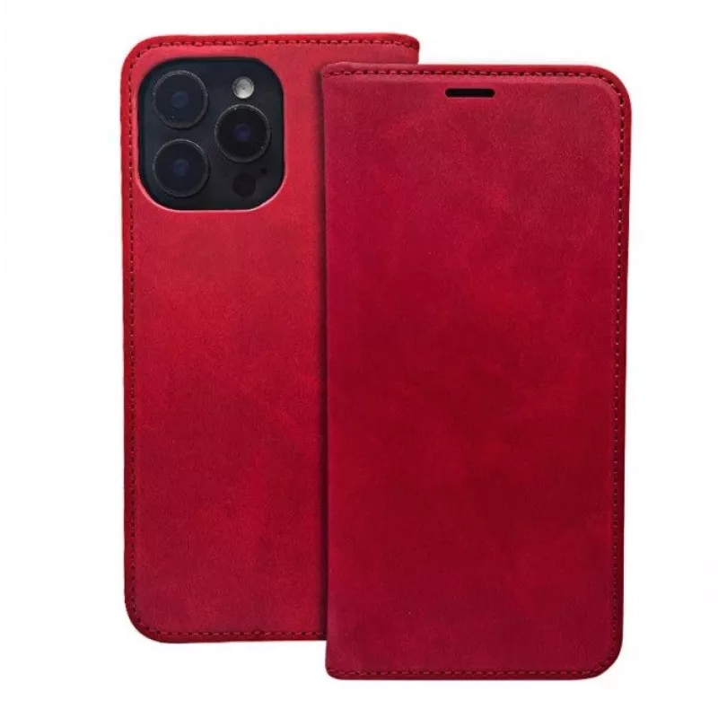 iLike Samsung Galaxy A54 5G Smart Suede Case Red