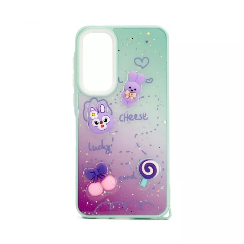 iLike Samsung Galaxy A55 Epoxy Cartoon Cover Mint