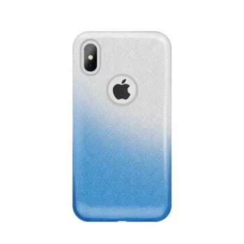 iLike Samsung Galaxy S7 G930 Gradient Glitter 3-in-1 Case Blue