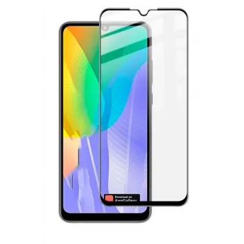 iLike Ekraanikaitse Huawei P Smart Z jaoks, 2.5D Musta Raamiga Täisliim Karastatud Klaas
