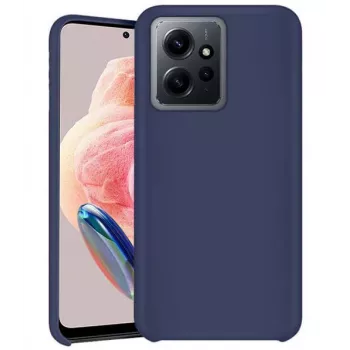 iLike Silikoonkate Xiaomi Redmi Note 12 4G jaoks, tumesinine