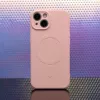 iLike Simple Color Mag Case Samsung Galaxy A57 5G roosa