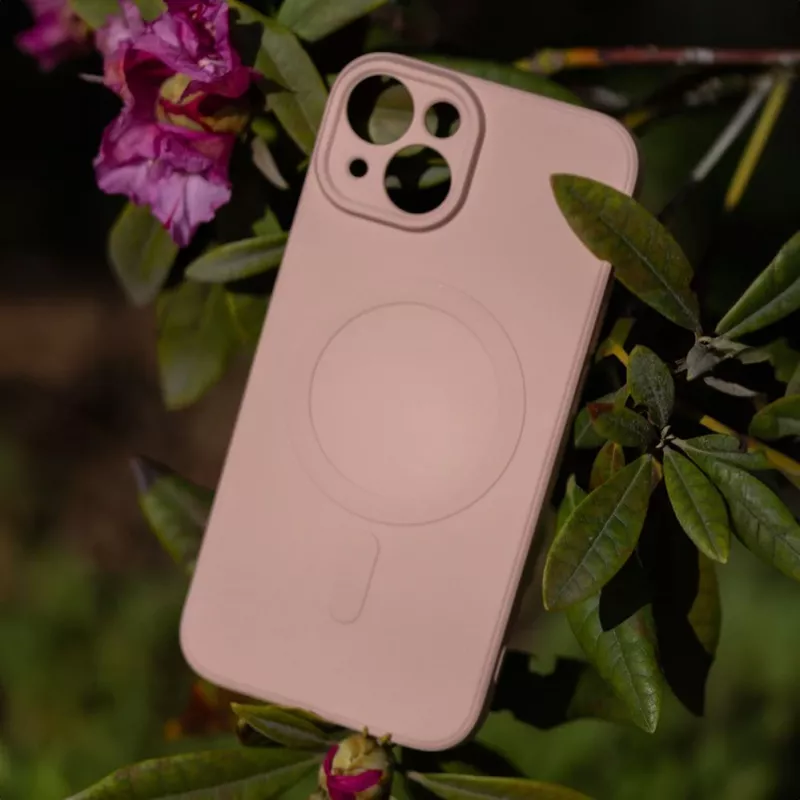 iLike Simple Color Mag Case Samsung Galaxy A57 5G roosa