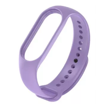 iLike Smart Band 7 asendusrihm - silikoon - lilla - ühilduv Xiaomi Smart Band 7-ga
