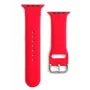 iLike Strap APS silikoonist käepael Apple Watch 8/7/6/5/4/3/2/SE jaoks (41/40/38mm) Punane