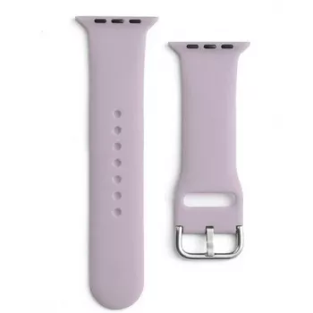 iLike Strap APS silikoonist käepael Apple Watch 8/7/6/5/4/3/2/SE jaoks (41/40/38mm) lilla