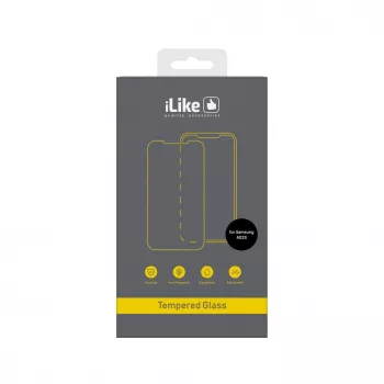 iLike Karastatud Klaasist Ekraanikaitse Samsung Galaxy A02s jaoks (0,33 mm, läbipaistev)
