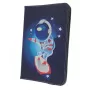 iLike Universal Cosmonaut tahvelarvuti ümbris 9-10 inch tahvelarvutitele, PU-nahk, mitmevärviline, alusfunktsioon, elastne rihm, mikrokiudvooder