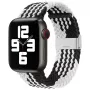 iLike Watch 42/44/45mm Punutud Kangast Rihm Must Valge